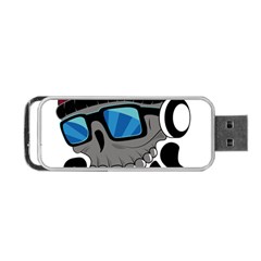 Cool Skull Portable Usb Flash (one Side) by pakminggu