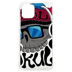 Cool Skull Iphone 12/12 Pro Tpu Uv Print Case