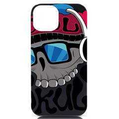 Cool Skull Iphone 14 Black Uv Print Case by pakminggu