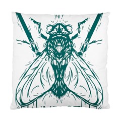 Green Insect Bee Illustration Standard Cushion Case (two Sides) by pakminggu