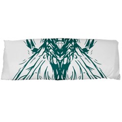 Green Insect Bee Illustration Body Pillow Case Dakimakura (two Sides) by pakminggu