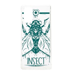 Green Insect Bee Illustration Samsung Galaxy Note 20 Tpu Uv Case by pakminggu