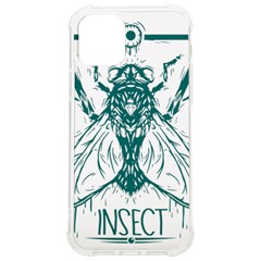 Green Insect Bee Illustration Iphone 12/12 Pro Tpu Uv Print Case by pakminggu