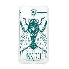 Green Insect Bee Illustration Iphone 11 Tpu Uv Print Case by pakminggu