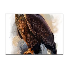 Eagle Art Eagle Watercolor Painting Bird Animal Sticker A4 (10 Pack) by pakminggu