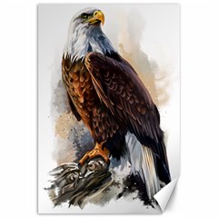 Eagle Art Eagle Watercolor Painting Bird Animal Canvas 20  X 30  by pakminggu