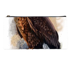 Eagle Art Eagle Watercolor Painting Bird Animal Pencil Case by pakminggu