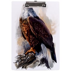 Eagle Art Eagle Watercolor Painting Bird Animal A4 Acrylic Clipboard by pakminggu