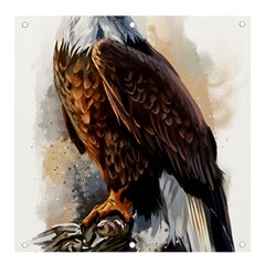 Eagle Art Eagle Watercolor Painting Bird Animal Banner And Sign 4  X 4  by pakminggu