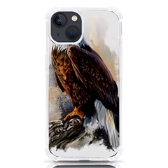 Eagle Art Eagle Watercolor Painting Bird Animal Iphone 13 Tpu Uv Print Case