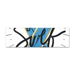 Wave Surfing Surfboard Surfing Sticker (bumper) by pakminggu