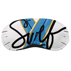 Wave Surfing Surfboard Surfing Sleeping Mask by pakminggu