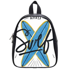 Wave Surfing Surfboard Surfing School Bag (small) by pakminggu