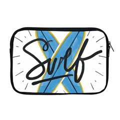 Wave Surfing Surfboard Surfing Apple Macbook Pro 17  Zipper Case by pakminggu