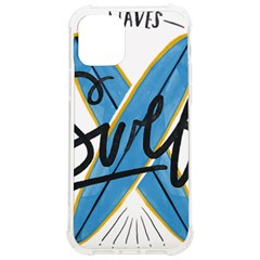 Wave Surfing Surfboard Surfing Iphone 12/12 Pro Tpu Uv Print Case