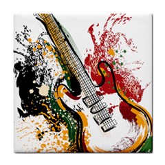 Electric Guitar Tile Coaster