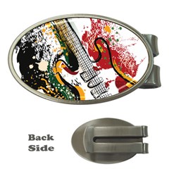 Electric Guitar Money Clips (oval)  by pakminggu