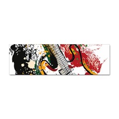 Electric Guitar Sticker Bumper (10 Pack) by pakminggu