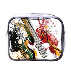 Electric Guitar Mini Toiletries Bag (One Side)