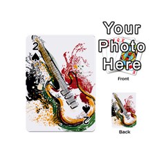 Electric Guitar Playing Cards 54 Designs (Mini)