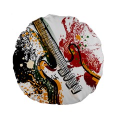 Electric Guitar Standard 15  Premium Round Cushions by pakminggu