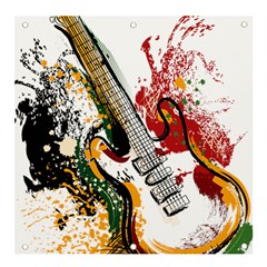 Electric Guitar Banner And Sign 4  X 4  by pakminggu