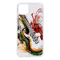 Electric Guitar Iphone 14 Plus Tpu Uv Print Case by pakminggu