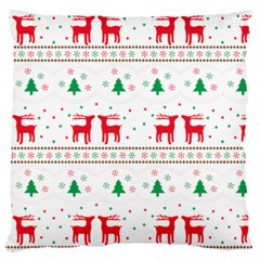 Red Green And Blue Christmas Themed Illustration Standard Premium Plush Fleece Cushion Case (one Side) by pakminggu