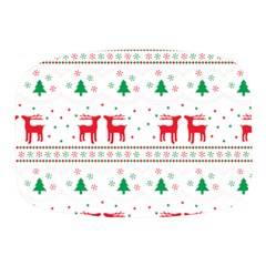 Red Green And Blue Christmas Themed Illustration Mini Square Pill Box by pakminggu