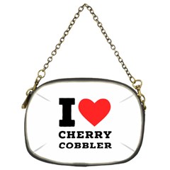 I Love Cherry Cobbler Chain Purse (two Sides) by ilovewhateva