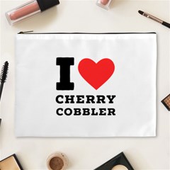 I Love Cherry Cobbler Cosmetic Bag (xl) by ilovewhateva