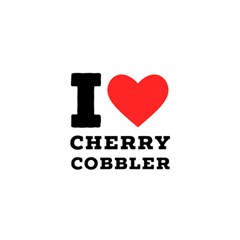 I Love Cherry Cobbler Play Mat (square) by ilovewhateva