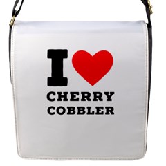 I Love Cherry Cobbler Flap Closure Messenger Bag (s) by ilovewhateva