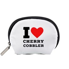 I Love Cherry Cobbler Accessory Pouch (small) by ilovewhateva