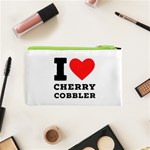 I love cherry cobbler Cosmetic Bag (XS) Back