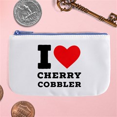 I Love Cherry Cobbler Large Coin Purse by ilovewhateva