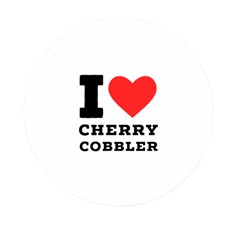 I Love Cherry Cobbler Mini Round Pill Box (pack Of 5) by ilovewhateva