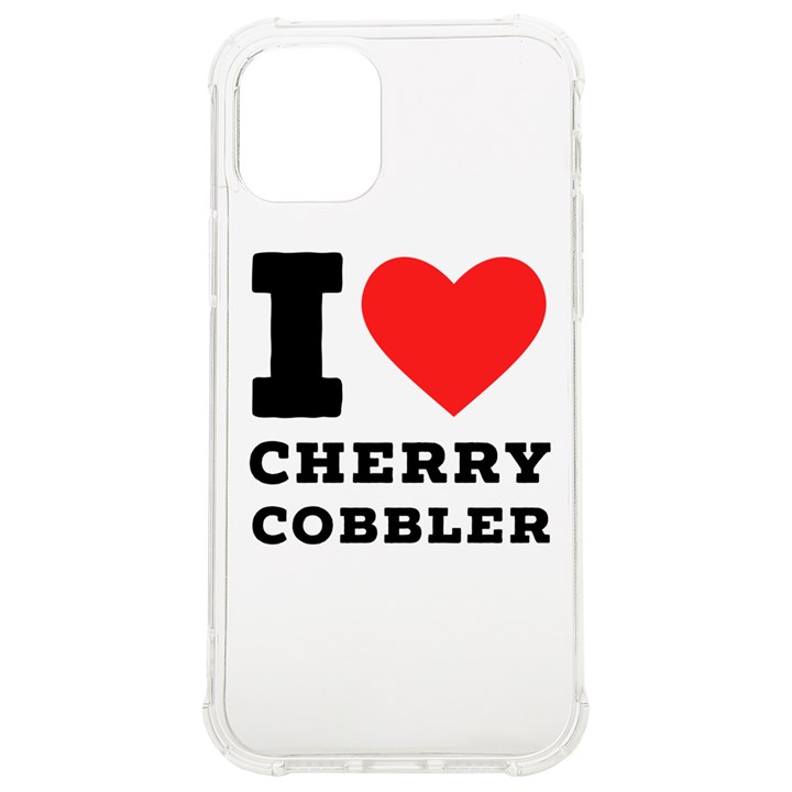 I love cherry cobbler iPhone 12/12 Pro TPU UV Print Case