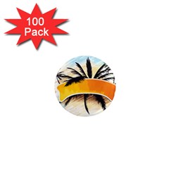 Hawaii Beach Summer 1  Mini Magnets (100 Pack)  by pakminggu