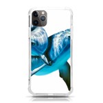 Two Dolphins Art Atlantic Dolphin Painting Animal Marine Mammal iPhone 11 Pro Max 6.5 Inch TPU UV Print Case Front