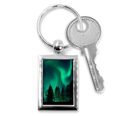 Aurora Northern Lights Phenomenon Atmosphere Sky Key Chain (rectangle) by pakminggu