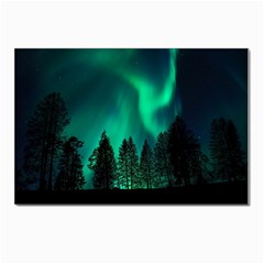 Aurora Northern Lights Phenomenon Atmosphere Sky Postcards 5  X 7  (pkg Of 10) by pakminggu