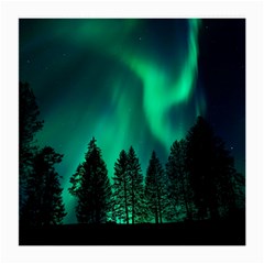 Aurora Northern Lights Phenomenon Atmosphere Sky Medium Glasses Cloth by pakminggu