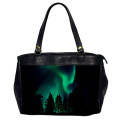 Aurora Northern Lights Phenomenon Atmosphere Sky Oversize Office Handbag by pakminggu