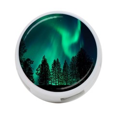 Aurora Northern Lights Phenomenon Atmosphere Sky 4-port Usb Hub (one Side) by pakminggu