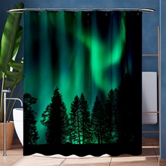 Aurora Northern Lights Phenomenon Atmosphere Sky Shower Curtain 60  X 72  (medium)  by pakminggu