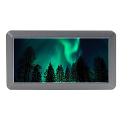 Aurora Northern Lights Phenomenon Atmosphere Sky Memory Card Reader (mini) by pakminggu