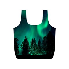 Aurora Northern Lights Phenomenon Atmosphere Sky Full Print Recycle Bag (s) by pakminggu