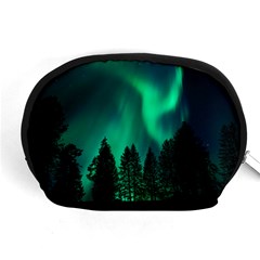 Aurora Northern Lights Phenomenon Atmosphere Sky Accessory Pouch (medium) by pakminggu