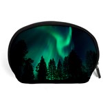 Aurora Northern Lights Phenomenon Atmosphere Sky Accessory Pouch (Large) Front